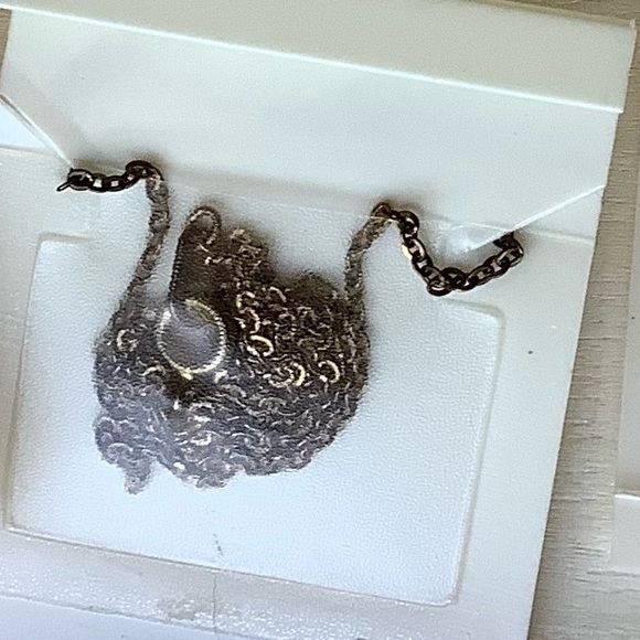 TLC New pink Rhodonite split halo pendant necklace - Picture 4 of 4